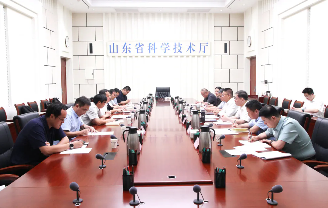 【山东科技】山东省科技厅与中国科学院沈阳分院、中国科学院烟台海岸带研究所举行工作会商